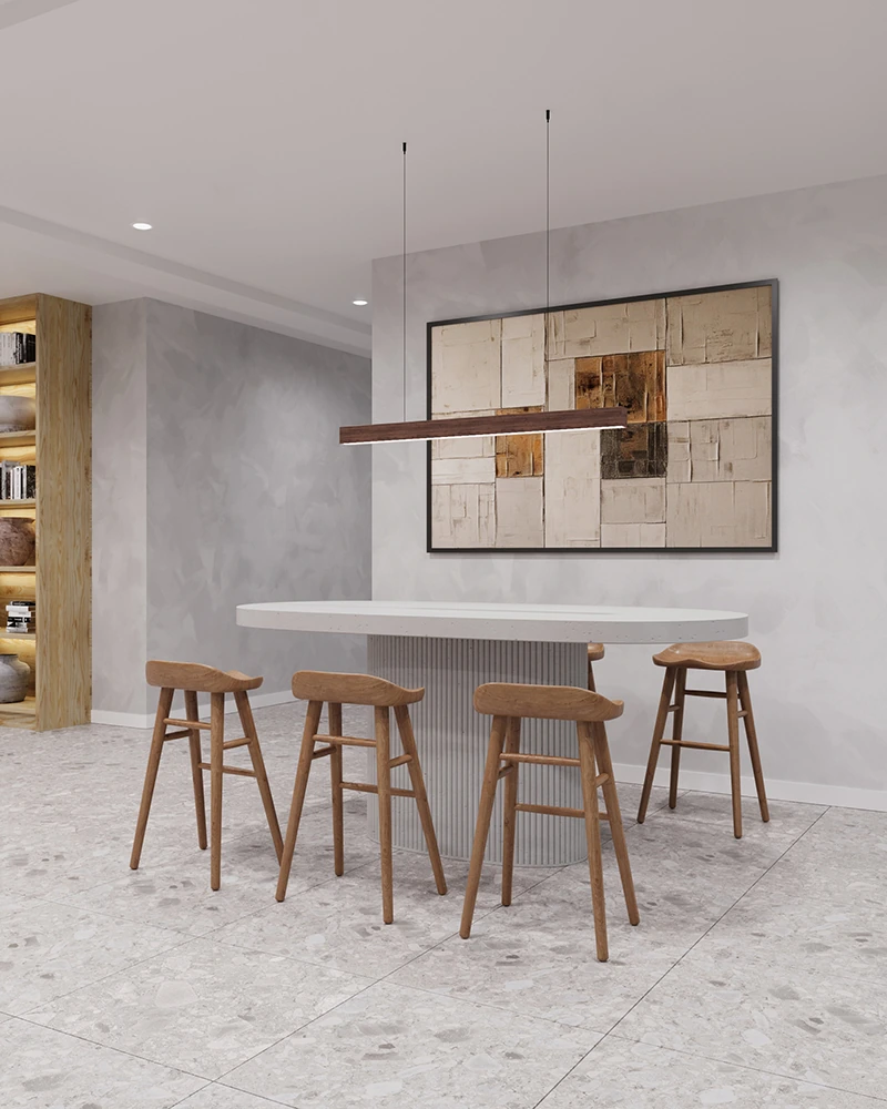 Contemporary Stone Bar