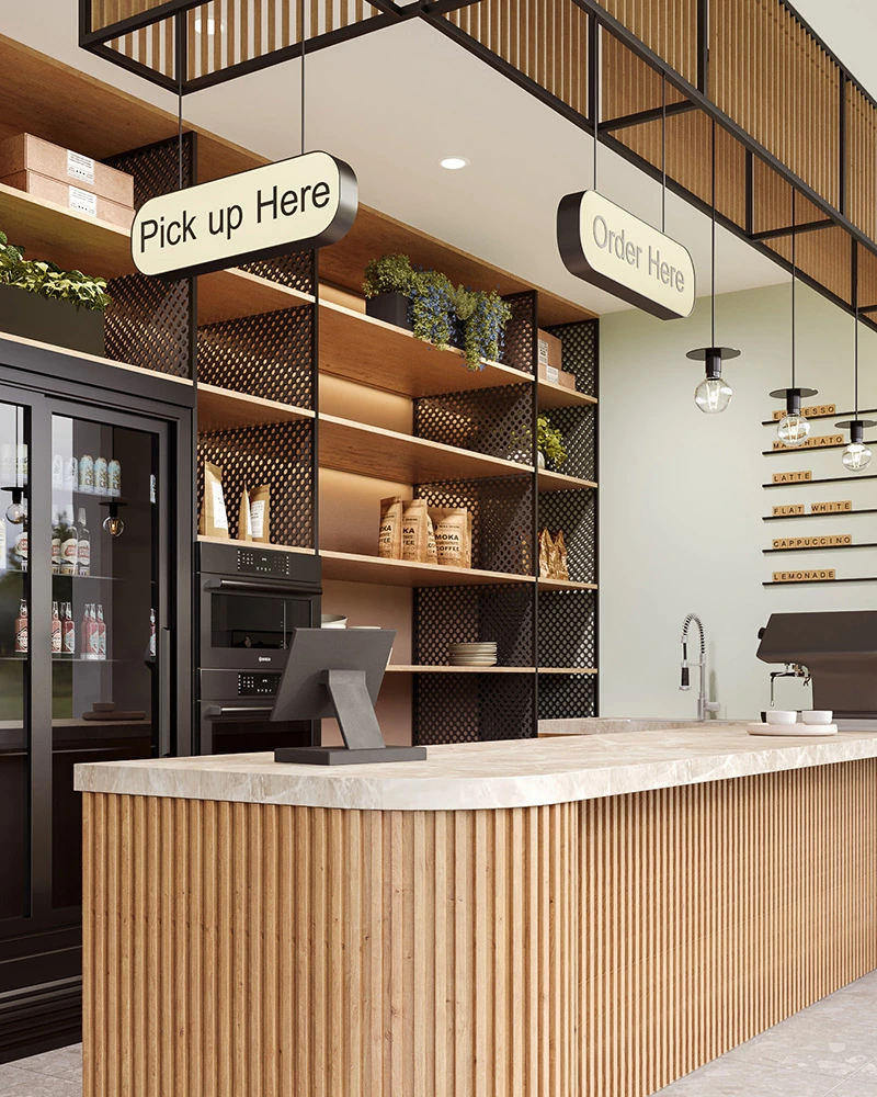 Industrial Cafe Bar