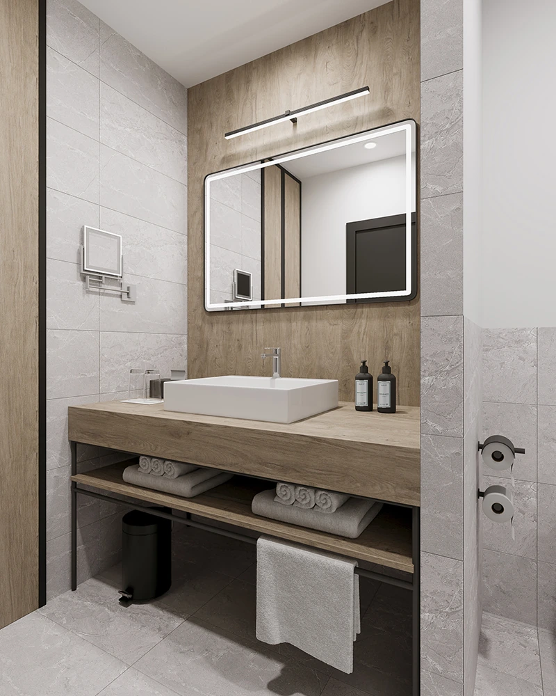 Elegant Hotel Bathroom