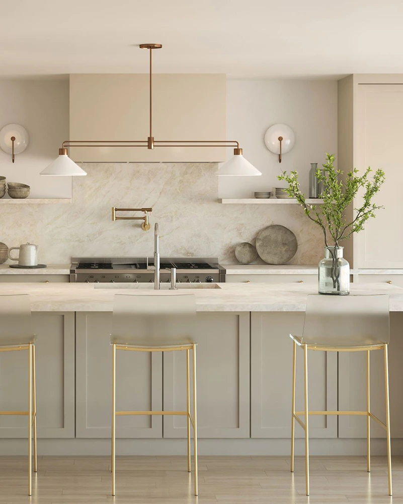 Elegant Cream Kitchen